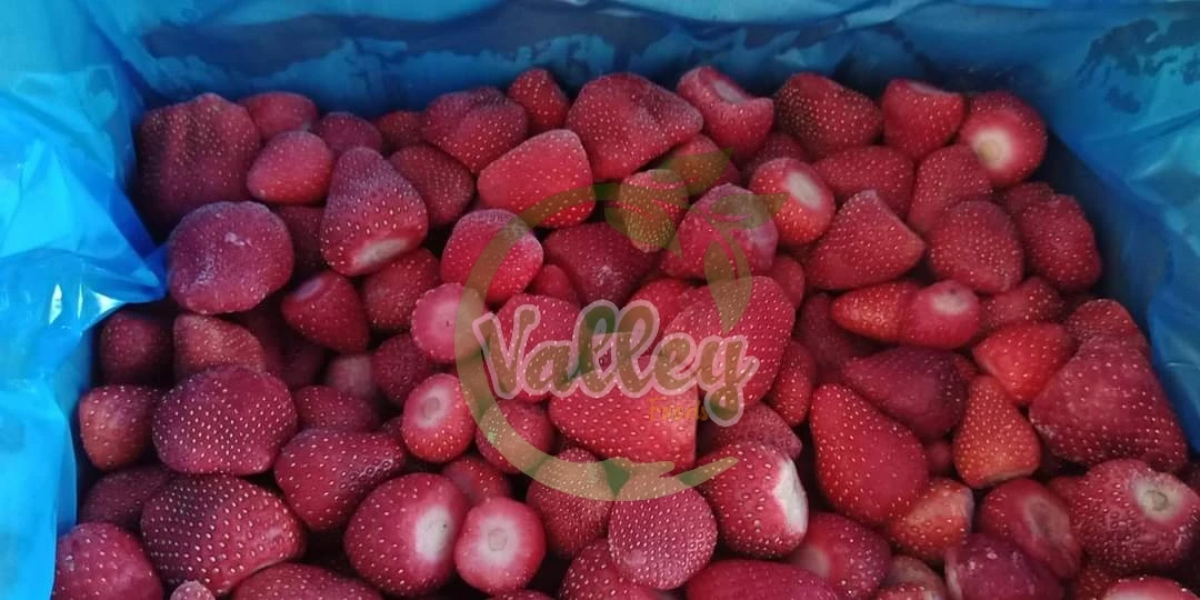 Frozen strawberry 2022 from Egypt wholesale high quality good color and excellent taste special discount for juice factories