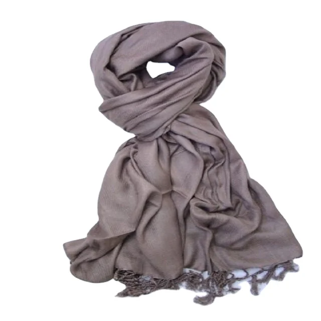 pashmina shawl Viscose Rayon women Soft Solid custom Color shawls hijab muslim women scarfs for stylish scarf