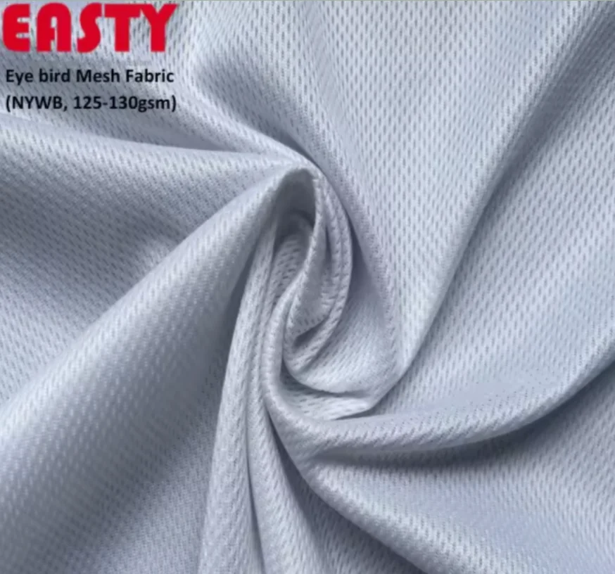 100% Polyester Knitted Polydex Fabric Sublimation Jersey White Knit Fabric for Dye Sub Printing
