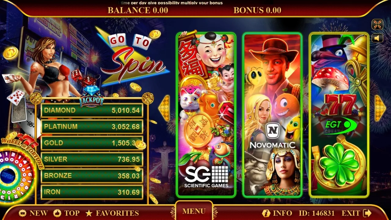 Customised design Coin Operated slot machine in casino