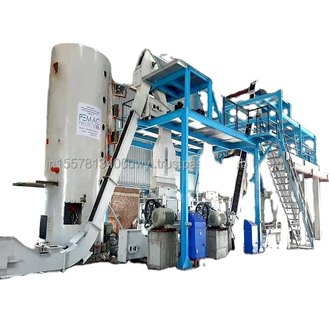 Continuous Preparatory Section Depending On Process & Oilseed Drying & Hulling Employed With Expander & Dryer Coolers