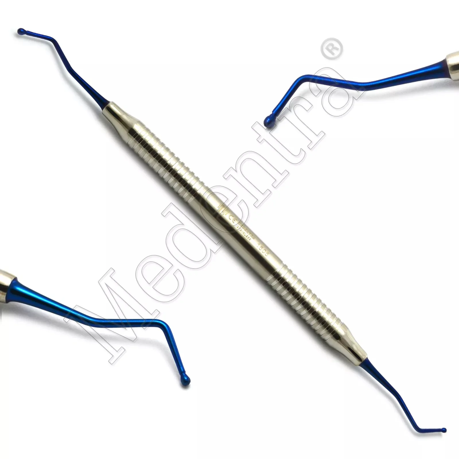 Reliable Dental Filling Composite Instruments Titanium Coated Tips Restoration Instruments With Instruments Cassette 4Pcs Set