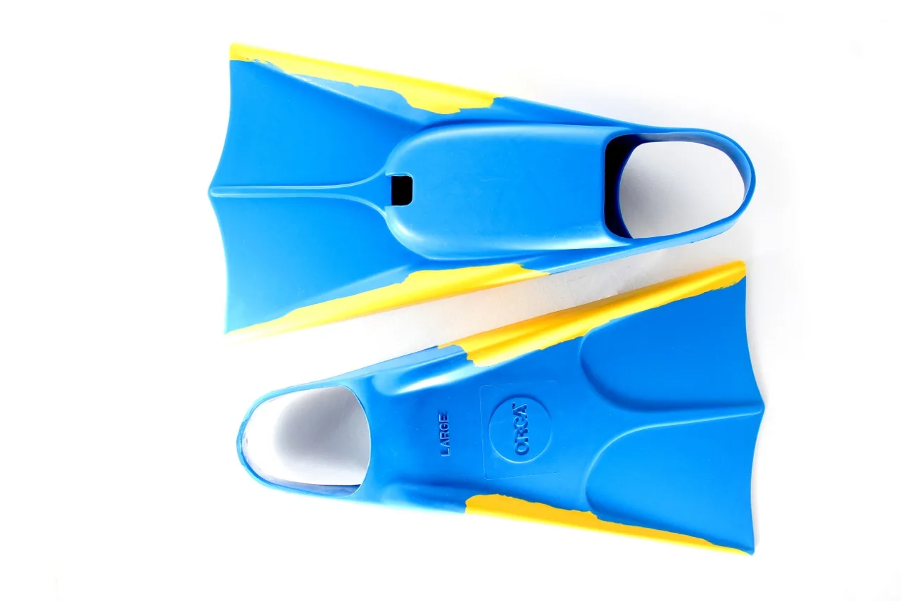 Malaysia Bodyboarding Swim Fins Natural Rubber Flipper Genuine Rubber Bodyboarding Swim Fins for Open Sea Bodyboard Swim Surfing
