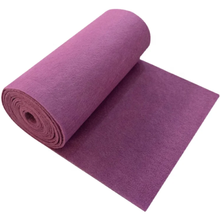 Ribbed Striped Exhibition Carpet Event Carpet for Commercial Wedding Rectangle Polybag or PP Woven Bag Customized Color 1000m2