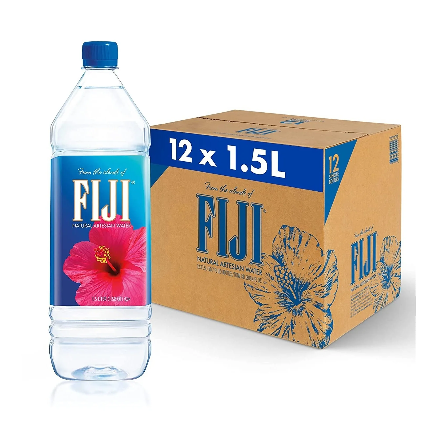 FIJI Natural Artesian Water 1.5L - Buy/Order Bottled Natural Water