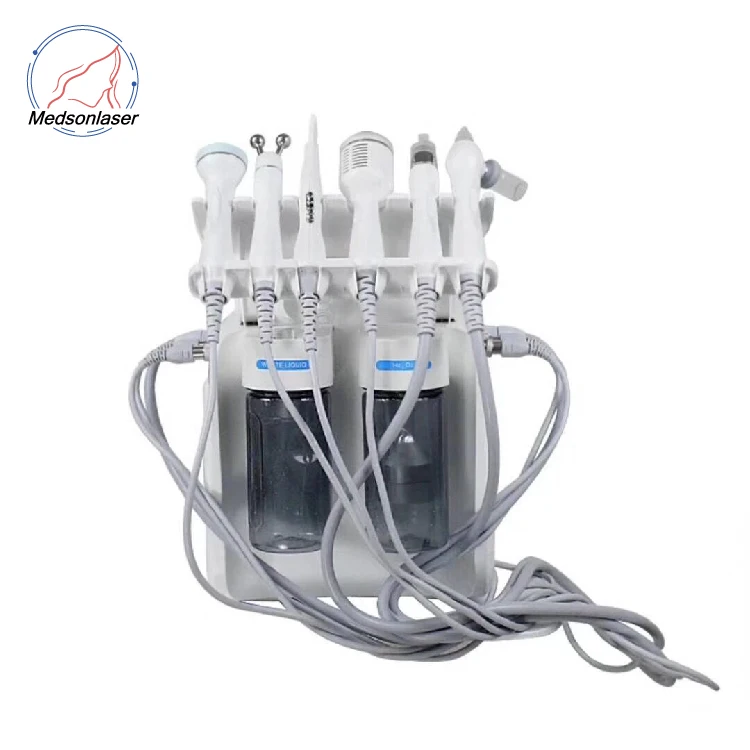 2024 6 in 1 oxygen facial machine  skin clean rejuvenation