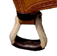 Top Quality Genuine leather  Two Tone colour western saddle with hot seat hand tolled carving rawhide strap