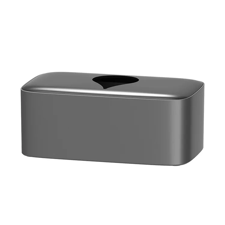 ABS plastic white black grey hotel paper plate and napkin dispenser