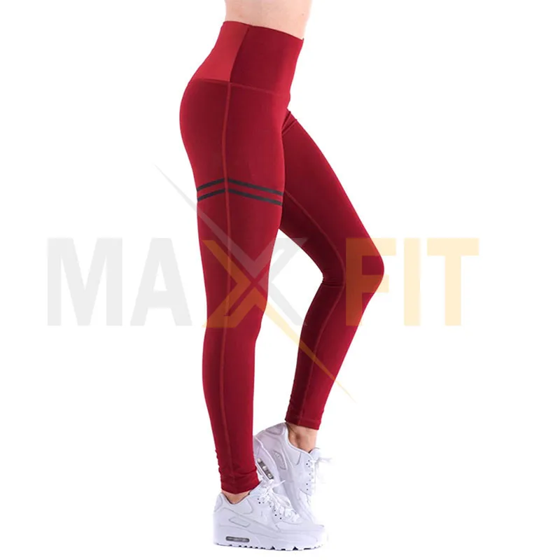 Custom New Design Gym Wears Customized Workout Yoga Leggings High Waist Women Leggings By MAXFIT ENTERPRISES