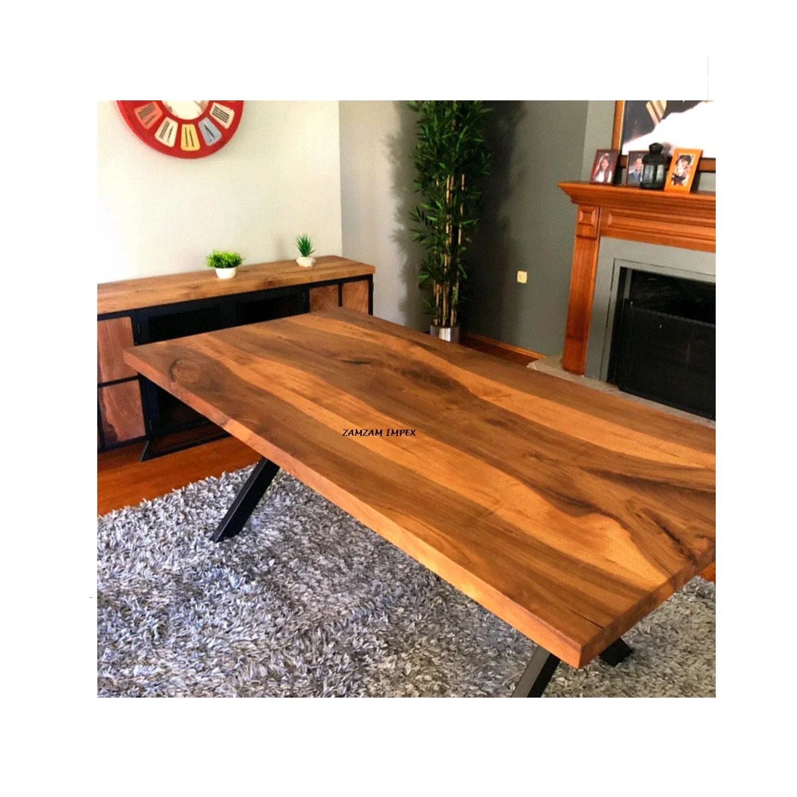 WOODEN TABLE FOR DINNING ROOM MEETING ROOM