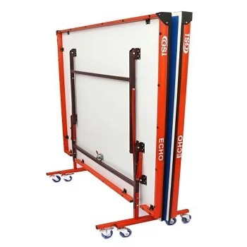 Профессиональный Настольный теннис на открытом воздухе деревянный материал международного стандарта с колесами продажа от Индии