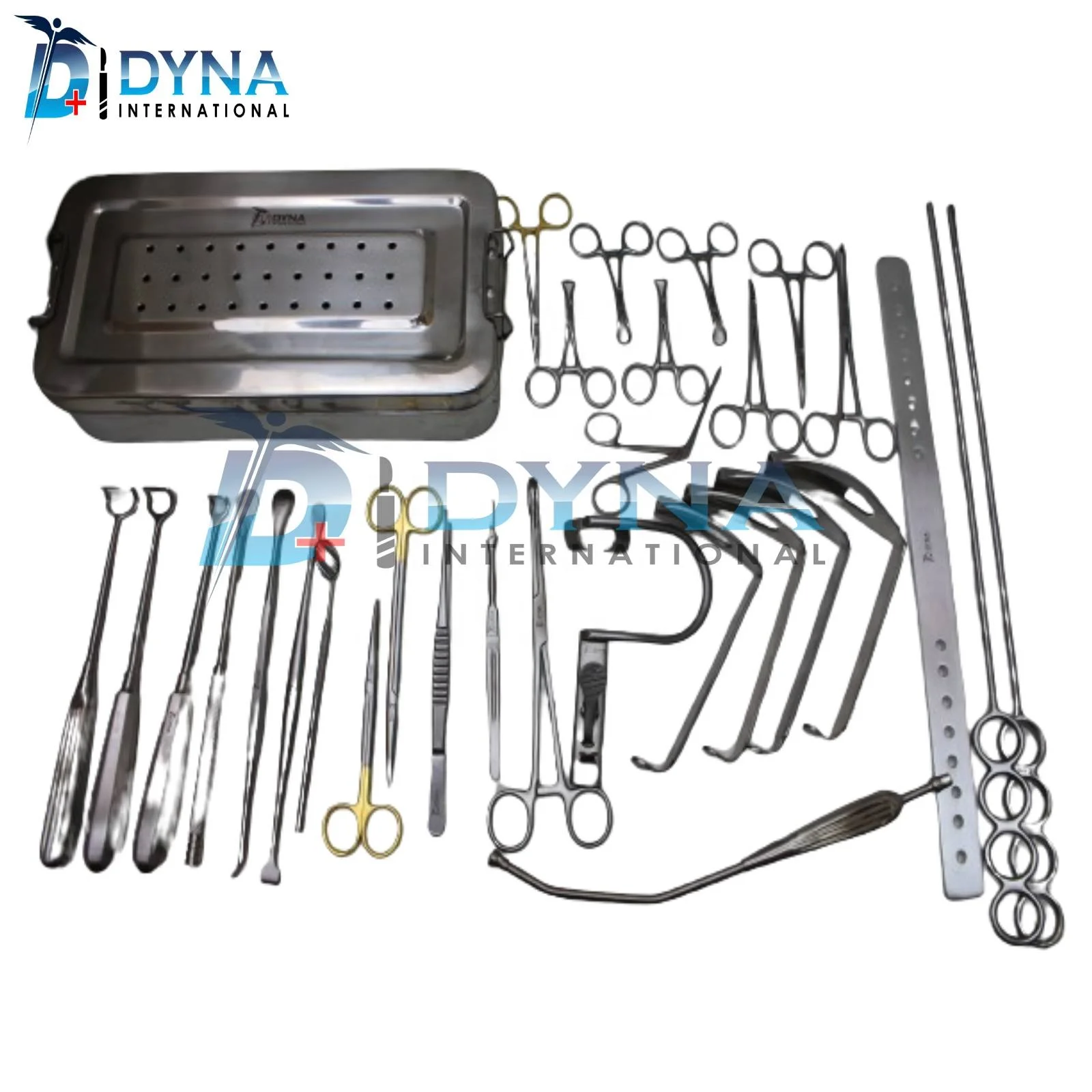 Tonsillectomy Adenoidectomy ENT Instruments Complete Set With Box