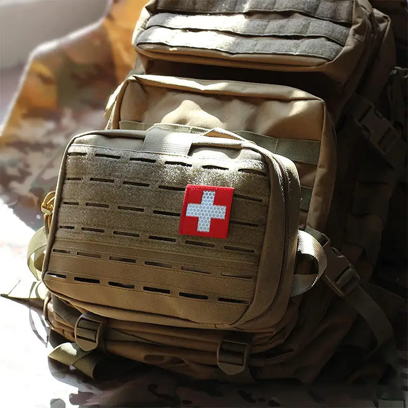 Factory Wholesale Tactical Backpack Car Backseat Organizer Utility Accessory Bag Travel First Aid Pouch Portable Medical Bag