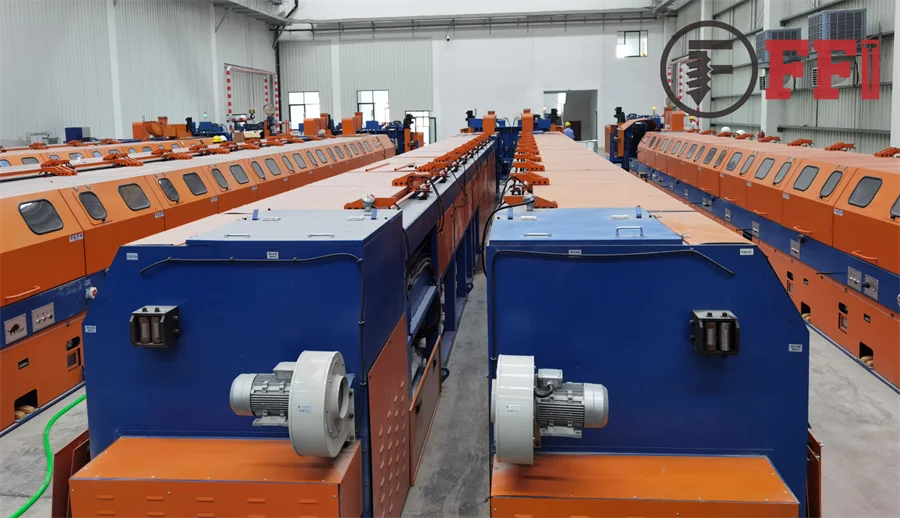 High speed direct drive servo motor wire drawing machine for tire wire