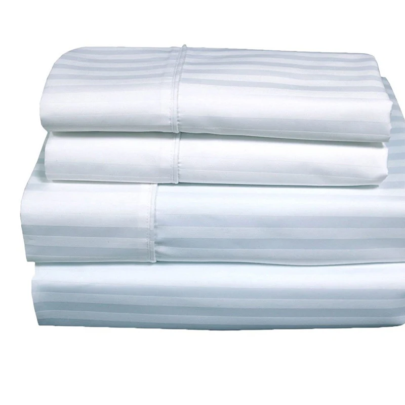 1500 Thread Count Wrinkle Fade Resistant Egyptian Quality 4 Piece Bed Sheet Set Ultra Soft Luxurious Set Includes Flat Sheet