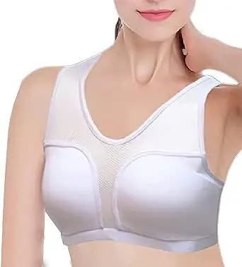 Wholesale Women Chest Guard with Plastic CUP Sports Bra Women Protective Wear Boxing Training Female Chest Guard Body Protector