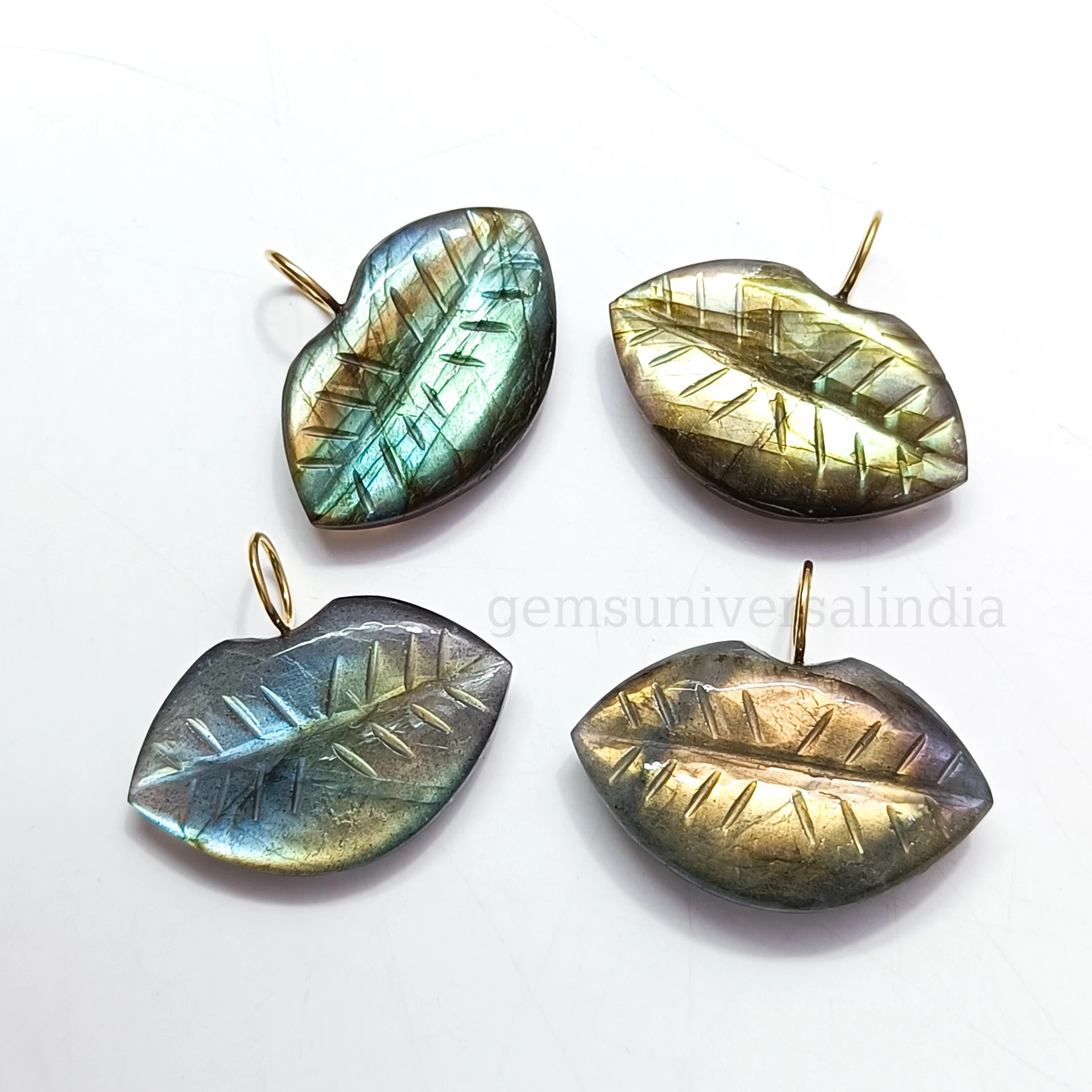 Hip Hop Fashion 925 Sterling Silver Labradorite Gemstone Lips Charms for Jewelry Making Handmade Trendy Female Pendant Necklace