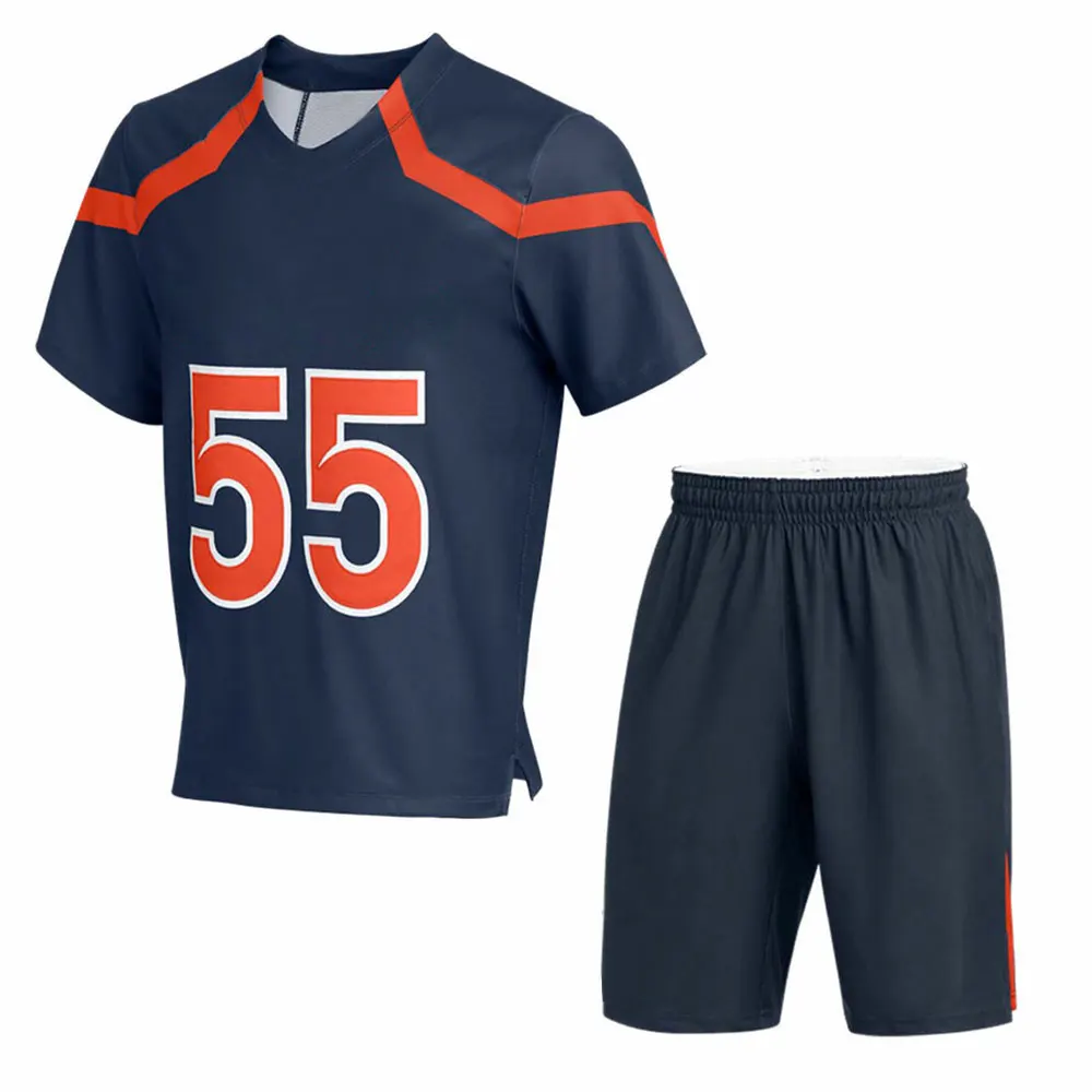 Top Quality Custom Sublimation Lacrosse Jersey Top Design Lacrosse Uniforms Best Manufacturer Short Sleeve Lacrosse Uniform