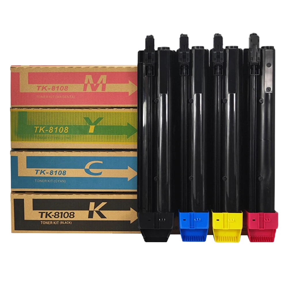 Совместимый тонер-картридж TK8108 TK8118 TK8128 TK8148 TK8158 для Kyocera Ecosys M8024cidn 8124 cibn 8130 8224cidn 8228cidn