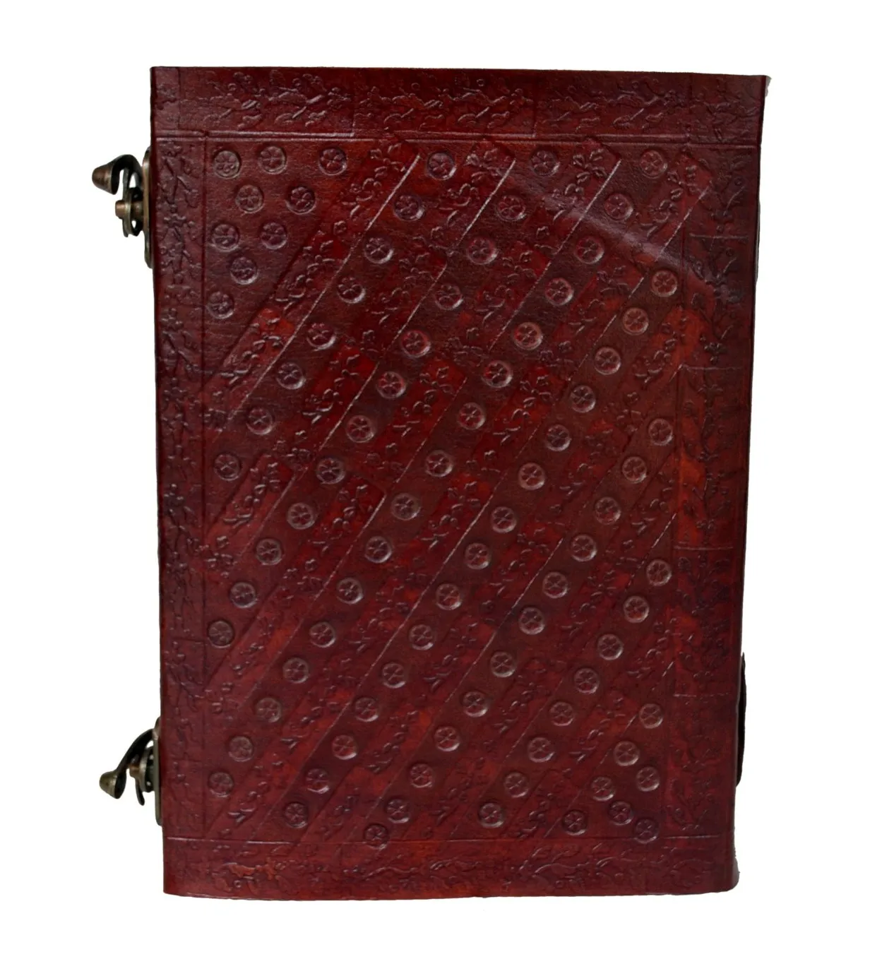 Новый блокнот в античном дизайне с латунным замком, блокнот для записей, блокнот для скетчей, винтажный кожаный блокнот ручной работы для мужчин и женщин