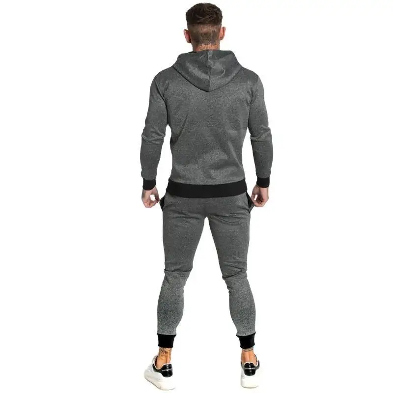 High Quality Manufactured KIT-N-FIT new Design Custom Logo Track Suits Men Sportswear Comfortable Quick Dry Slim Fit Tracksuit