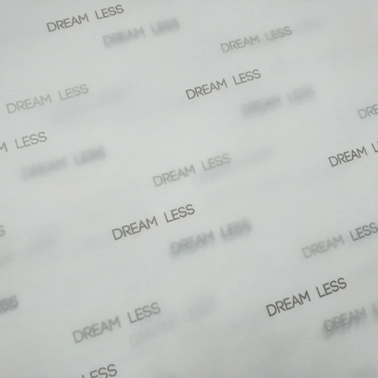 17g Tissue Paper Custom Logo Packaging Paper Recycled Custom Tissue Paper For Clothing