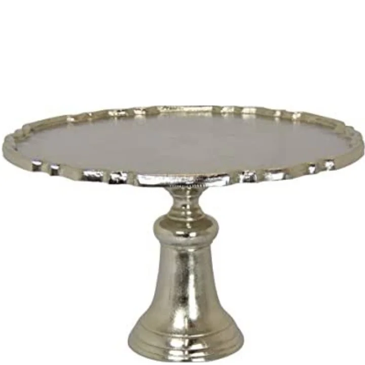 Customized Shiny Finishing Dessert Cup Cake Display Stand Birthday Party Or Christmas Party Celebration Cake Stand