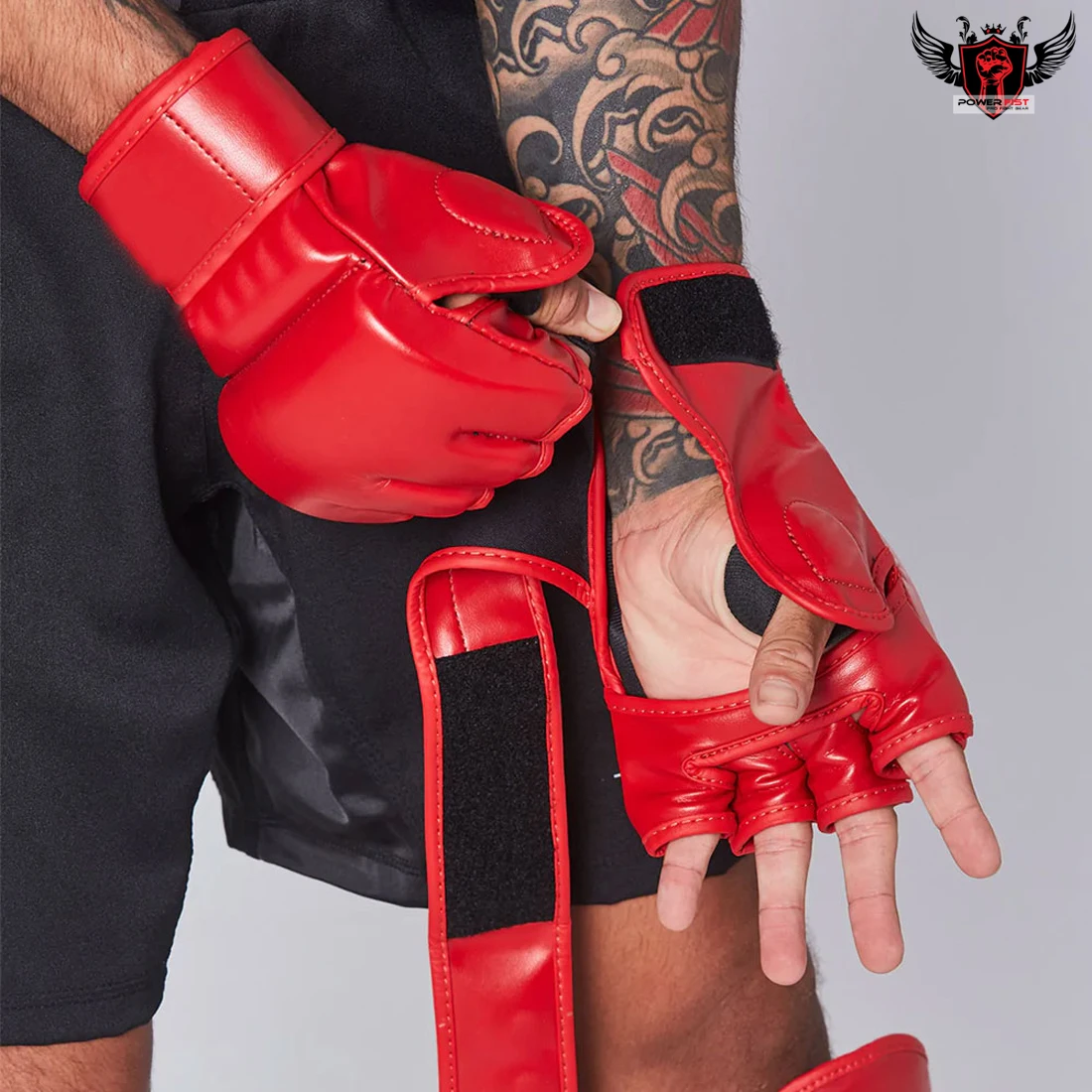 Design Your OWN Logo Leather MMA Gloves Fighting Wear MMA Gloves Top Selling Hot Product Boxing