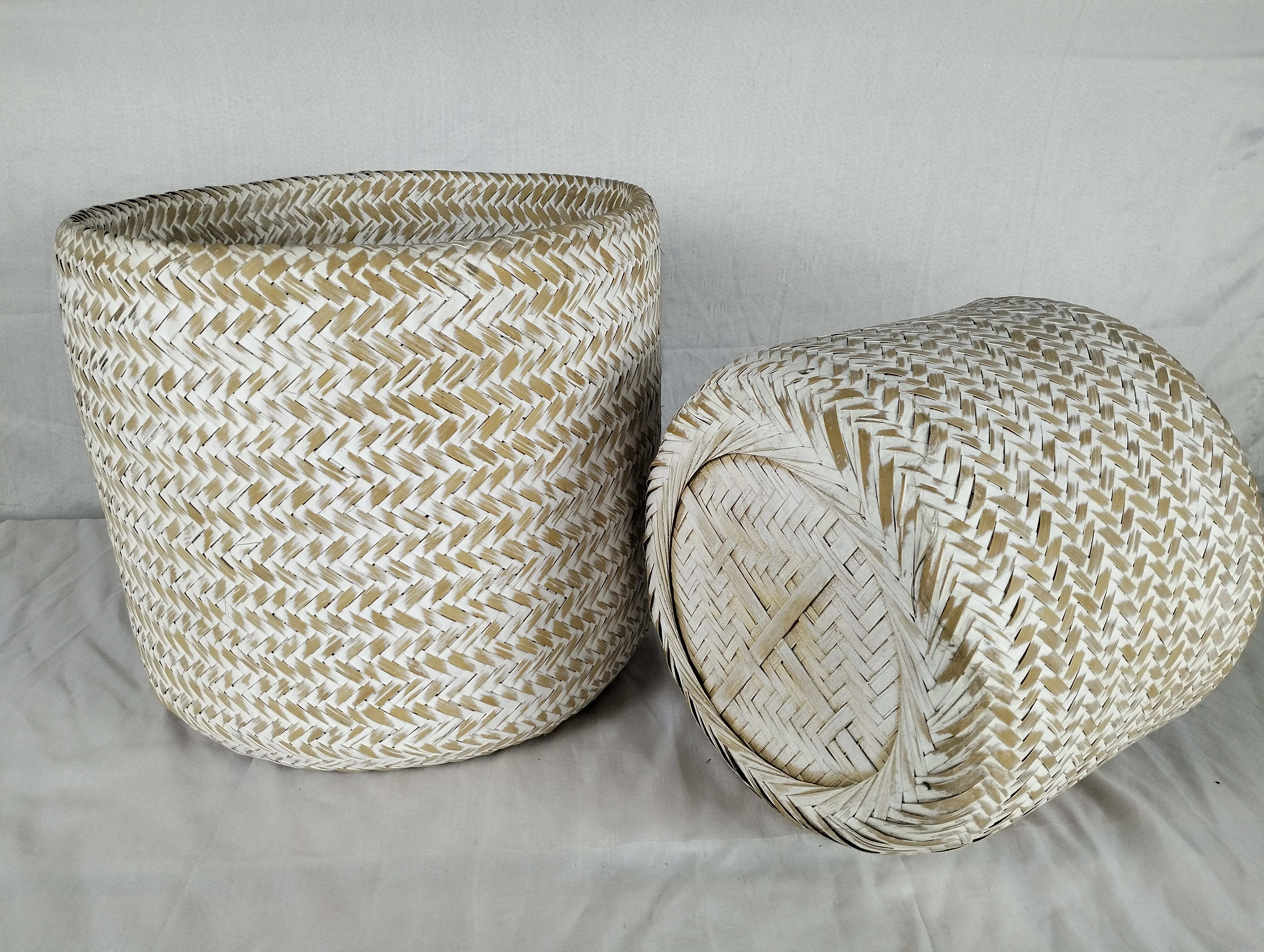 Rattan Bamboo Storage Basket Custom Woven Basket Cheap Price From Vietnam