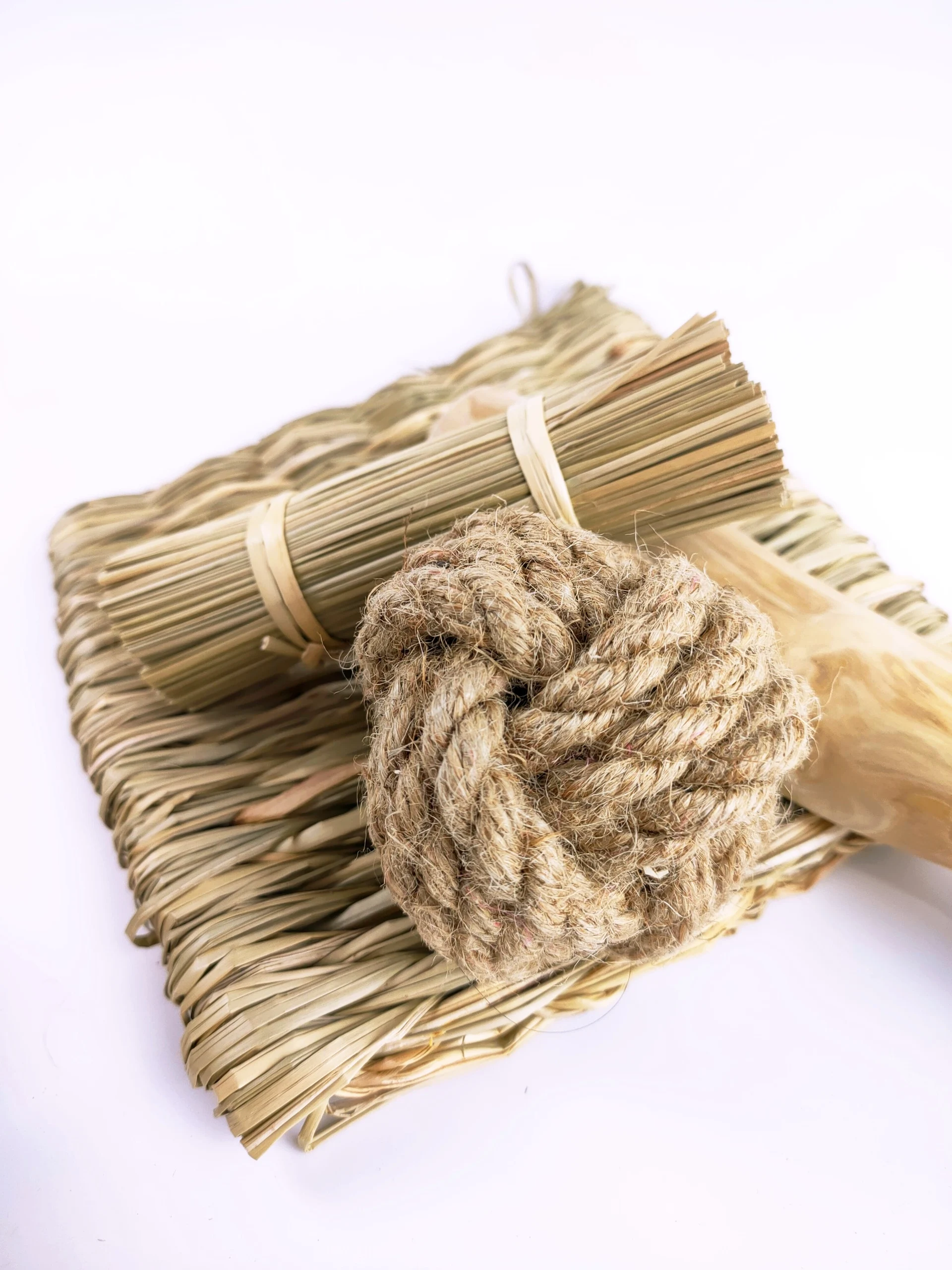 Hemp Ball Pet Toy Handle // 100 Per Cent Natural // Best For Your Pet // Safety // Made In Viet Nam // Ms Christin