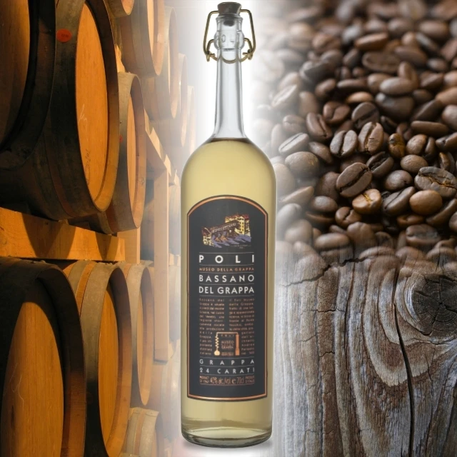 Высококачественный 700 мл итальянский спиртовой пищеварительный напиток Grappa поли Bassano 24 для