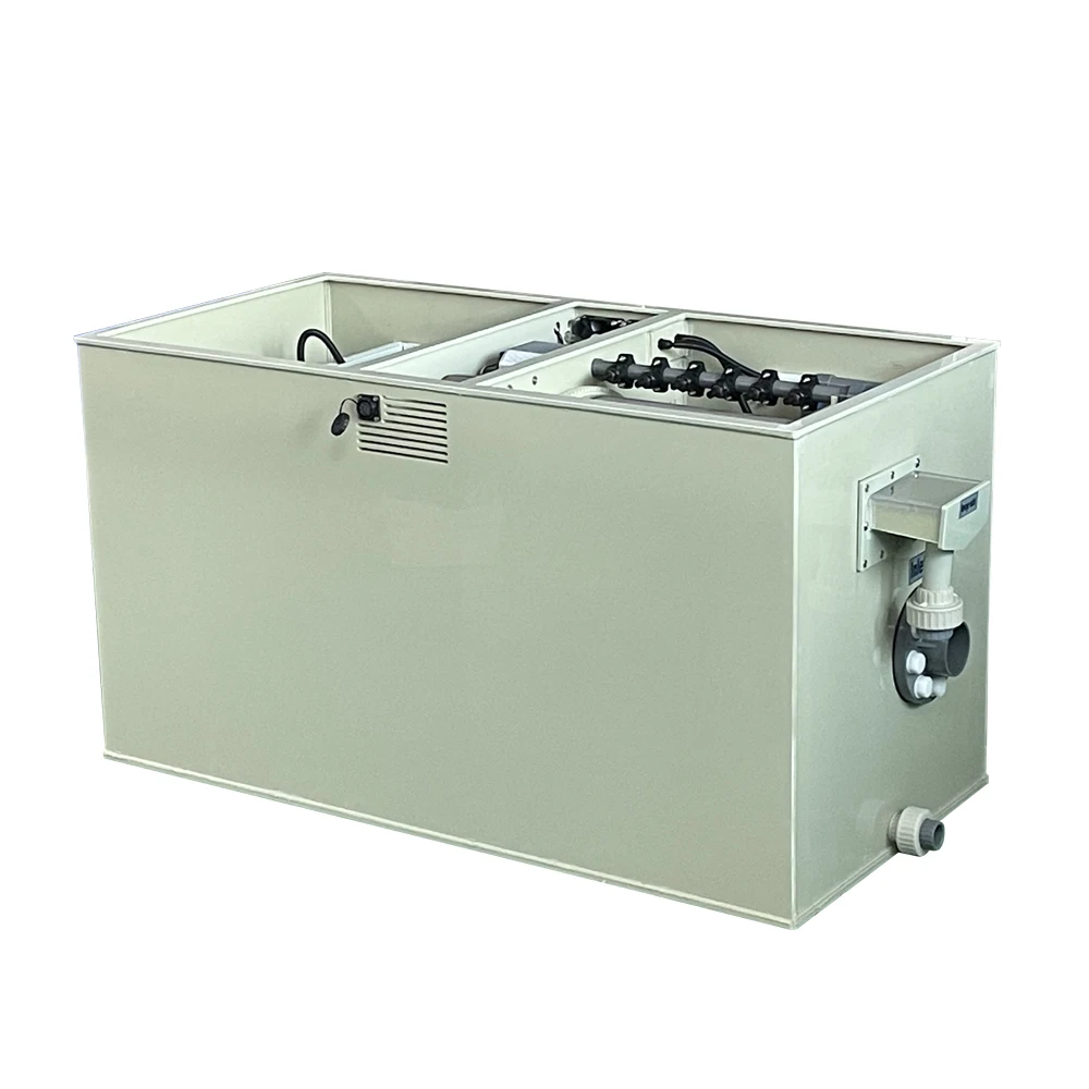 QihangRAS Hot 2021 New rotary drum filter ras fish farming equipment koi pond filter system