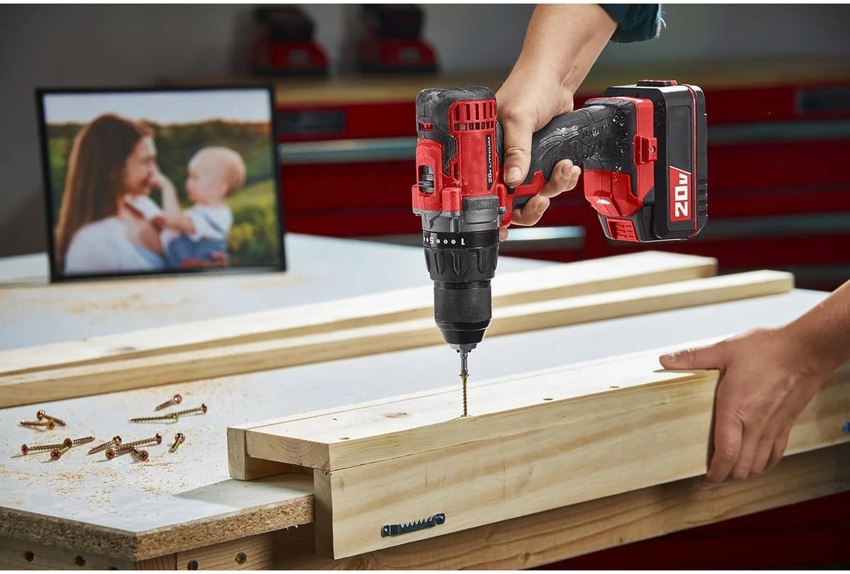 20V Li-ion portable electric battery power cordless brushless screw impact driver drill