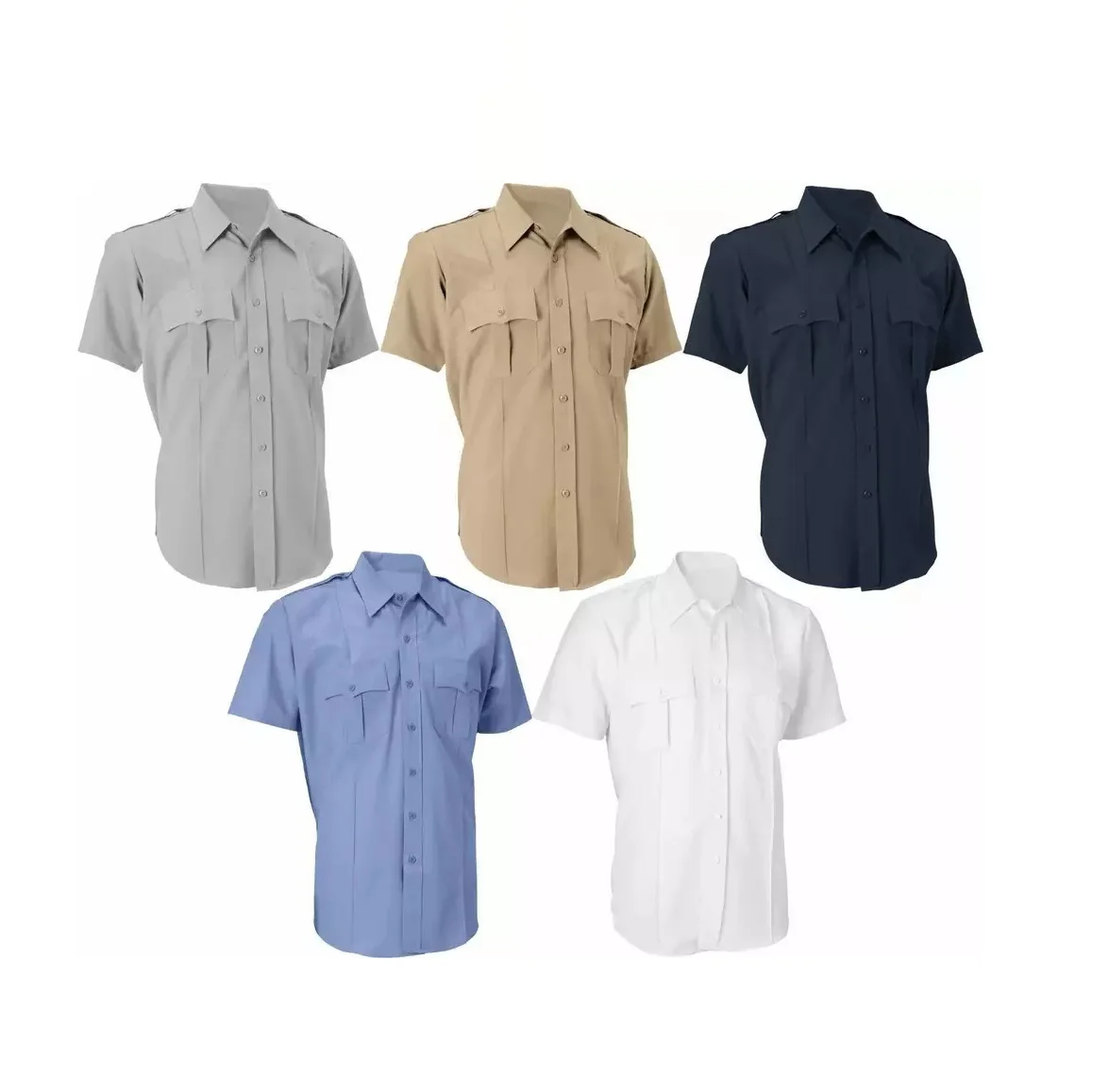 Wholesale Tactical Security Guard Uniform long and Short Sleeve Guard shirt men polo shirt