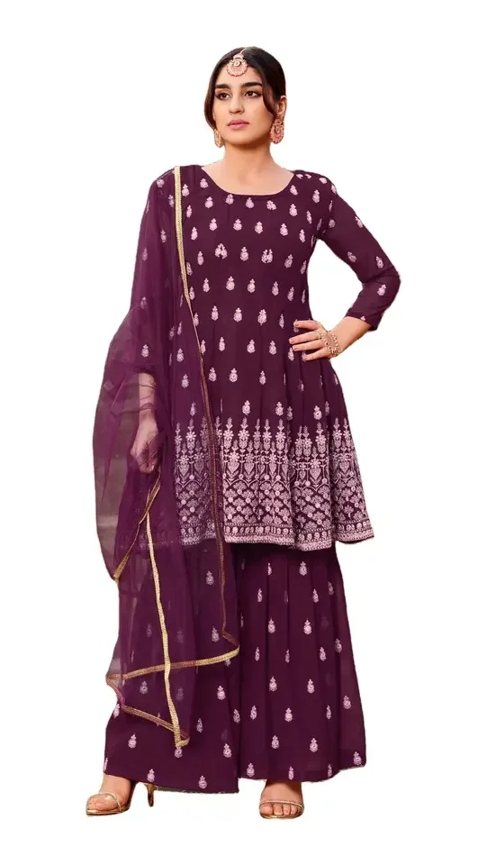 Traditional Design 3 Piece Lawn Shalwar Kameez Suit 3PC Digital Printed Lawn Stitched & Unstitched Suits ODM