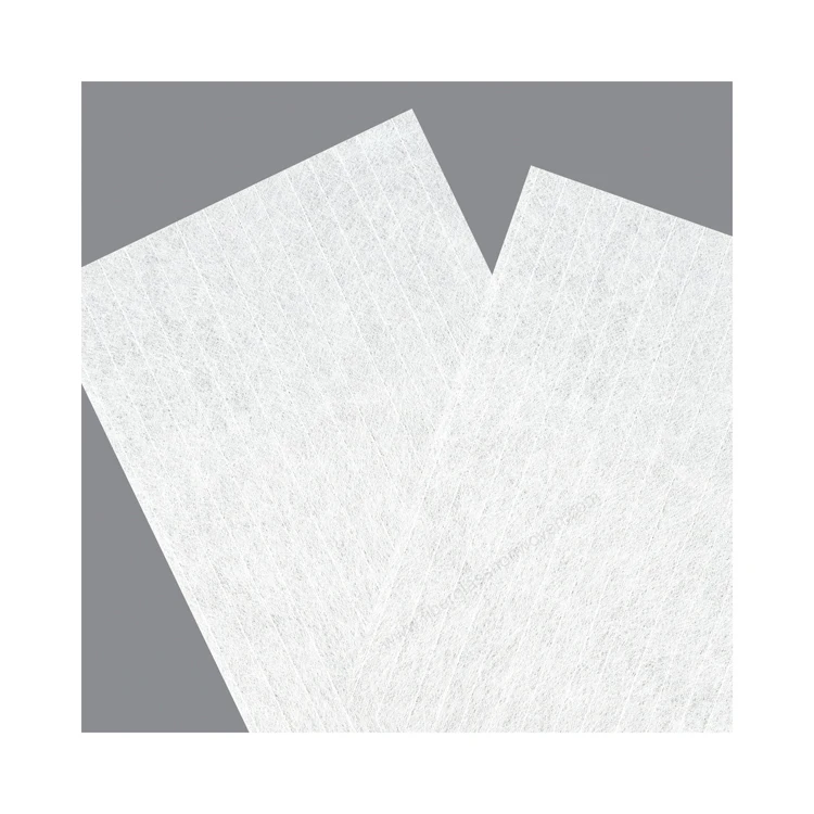 Manufacture Asphalt Waterproof Fiberglass Tissue Mat for Gypsum Board Surface Facing Tissue