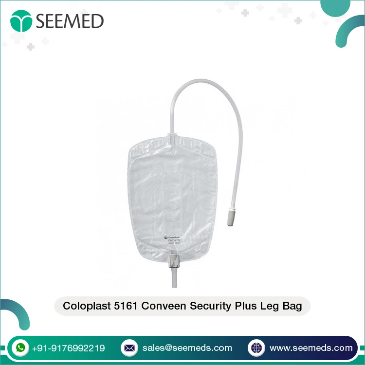 Simple Design Medical Consumables Coloplast 5161 Conveen Security Plus Leg Bag/ Urine Collection Bag at Best Price