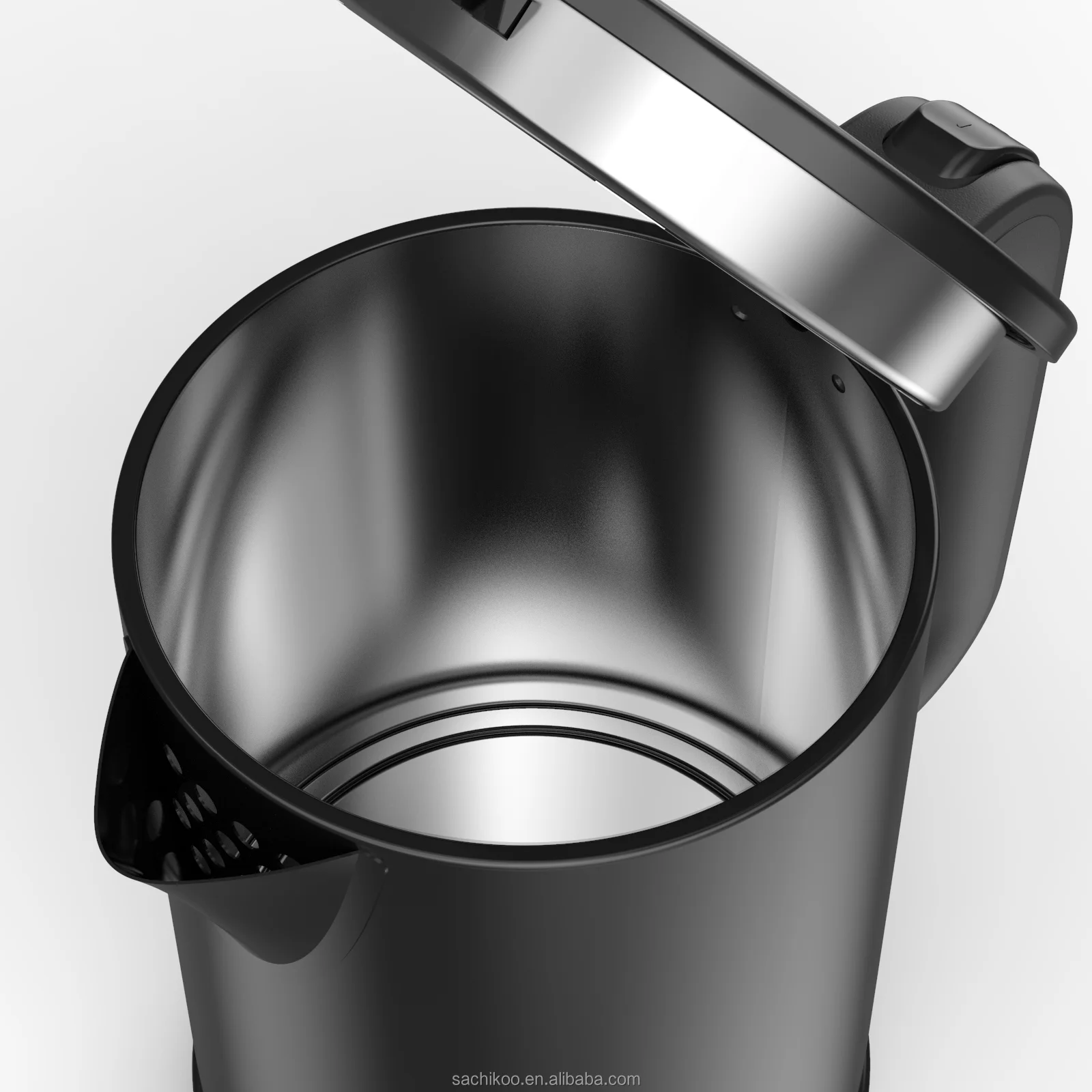 Sachikoo 1.0L качественный портативный стальной чайник пищевая стеклянная электрическая бутылка для отеля и домашнего использования быстрая скорость нагрева