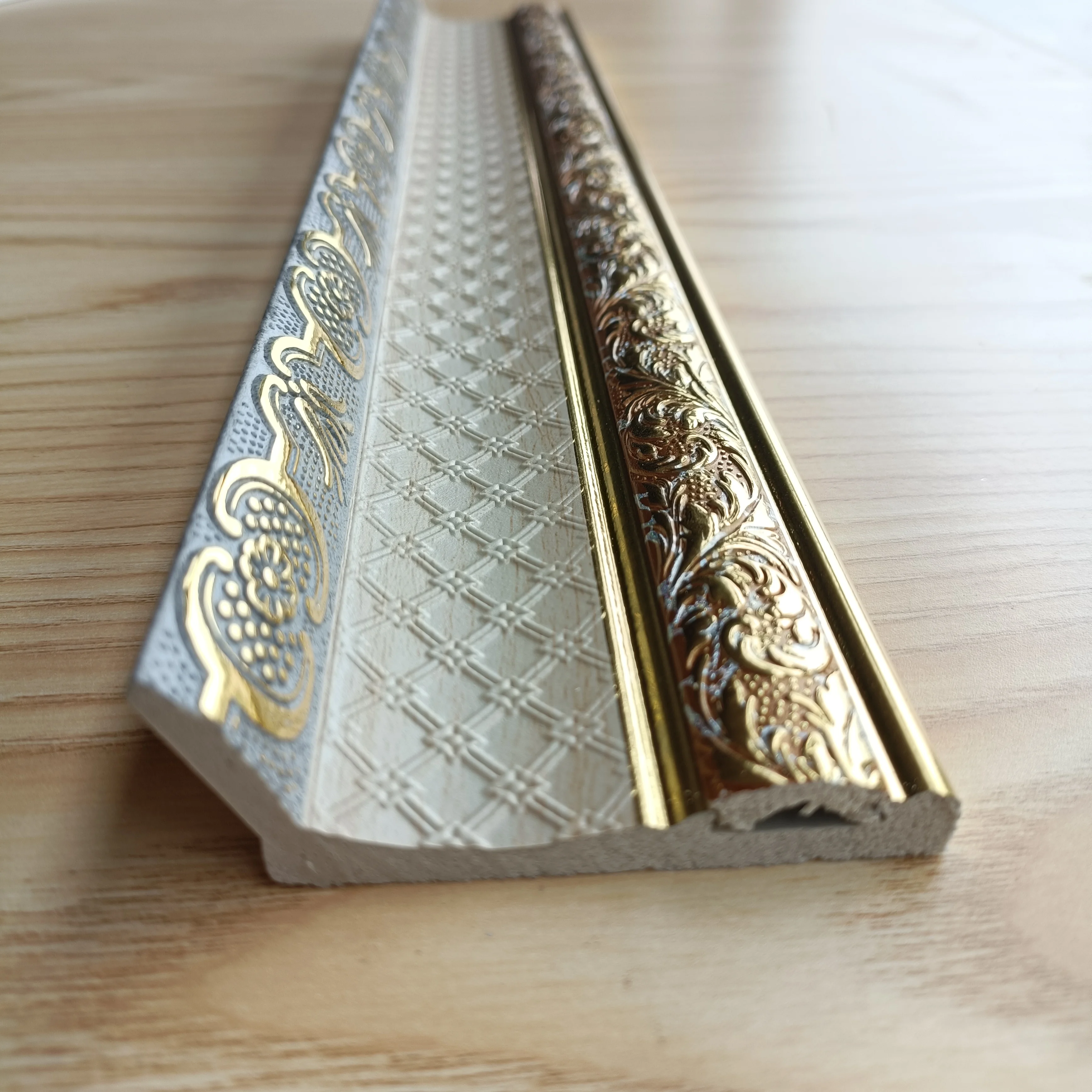 Dongyang High Quality PS Cornice Moulding Hotel home cornice modeling curtain line PS Cornice Line