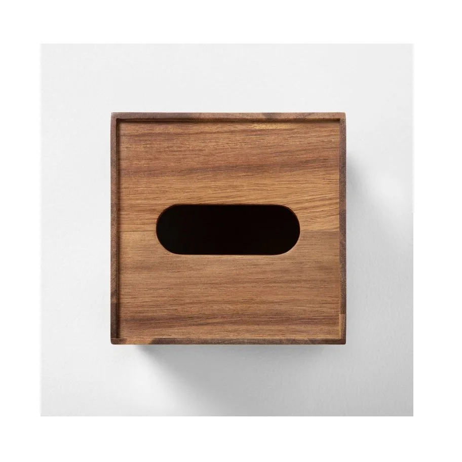 Rectangular Wooden Tissue Paper napkin Box Household Office Holder mango wood Tissue box at best selling Upcoming Product