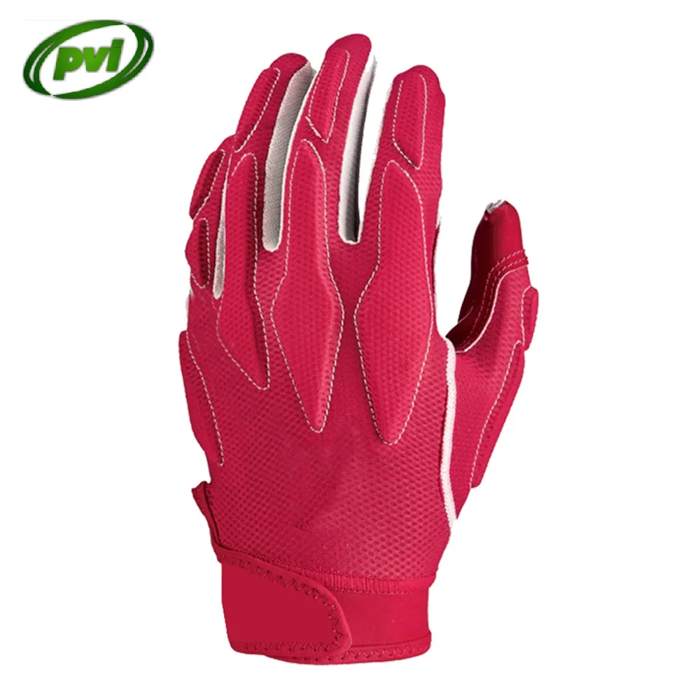 Custom Design Football Receiver Gloves Outdoor American Football Gloves Fashion American Football Gloves