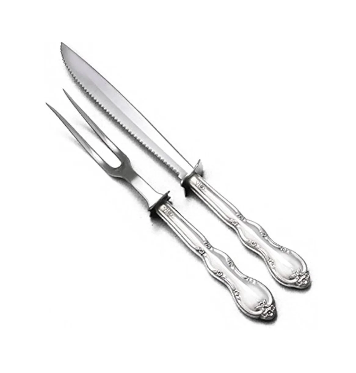 Fancy Stainless Steel Tabletop Decoration Carving Fork And Knife For Hot Selling Price