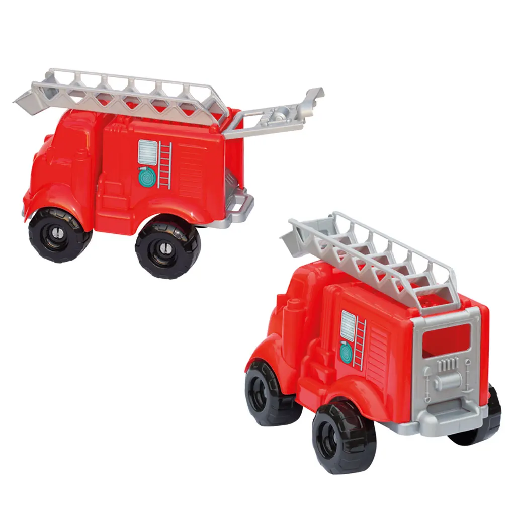 My First Fire Truck With 30 Blocks Smart Kid Engaging Building Set Blocks Vehicle Educational Play Whosale Kids Play Sets