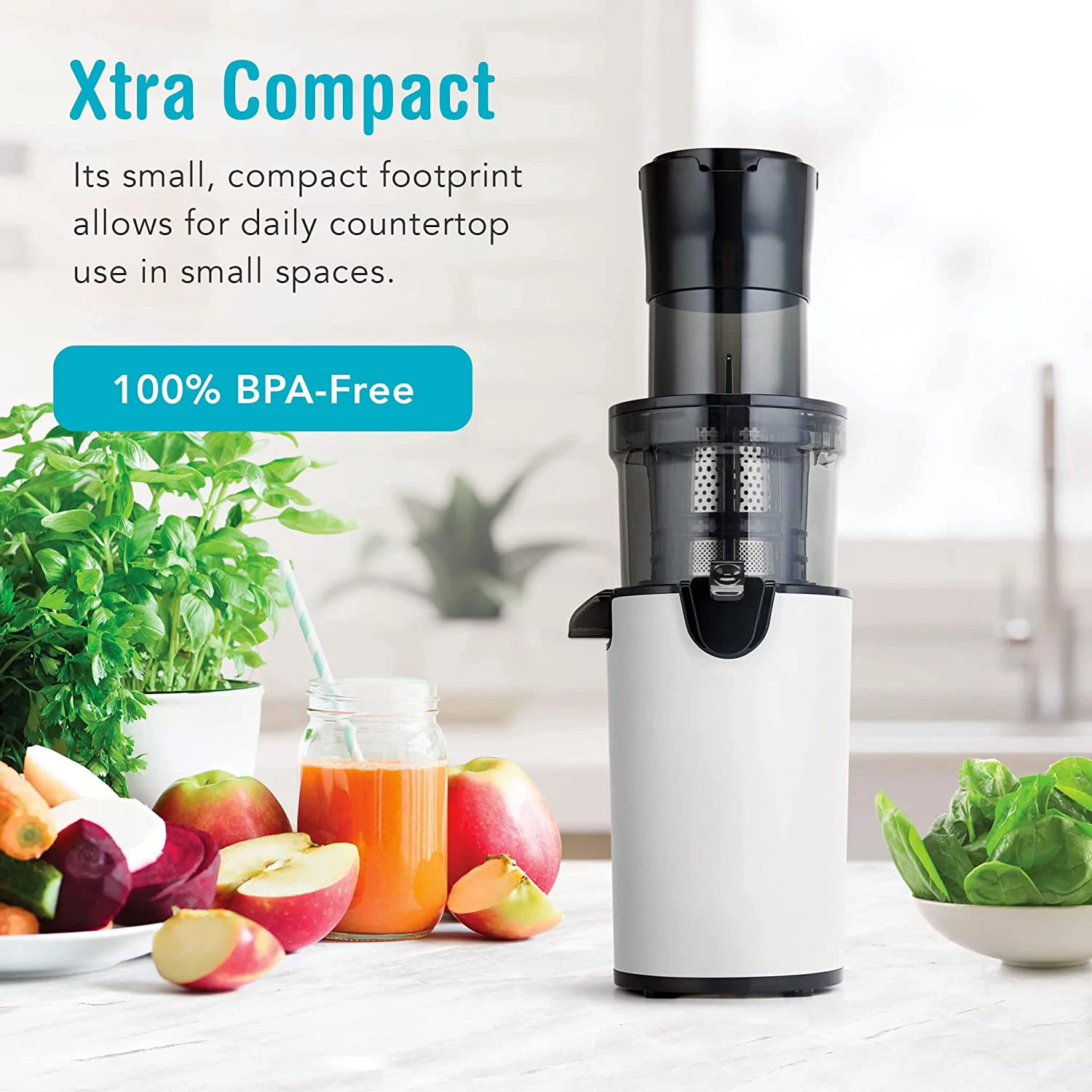 Best Sell Compact Electric Auger Cold Press Juicer Extractor Machine for Orange and Other Fruit