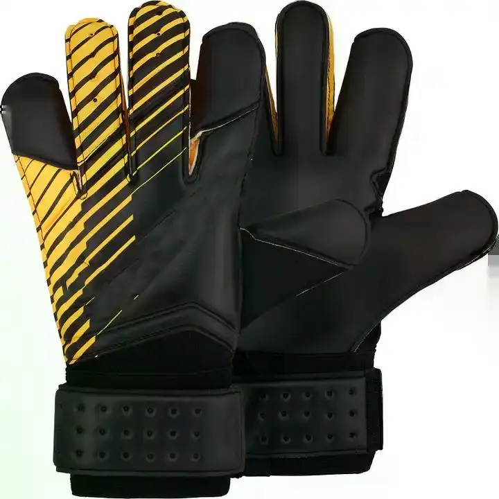 New Design Professional Soccer Goalkeeper Gloves Latex with Finger Protection for Children Adults Football Goalie Gloves