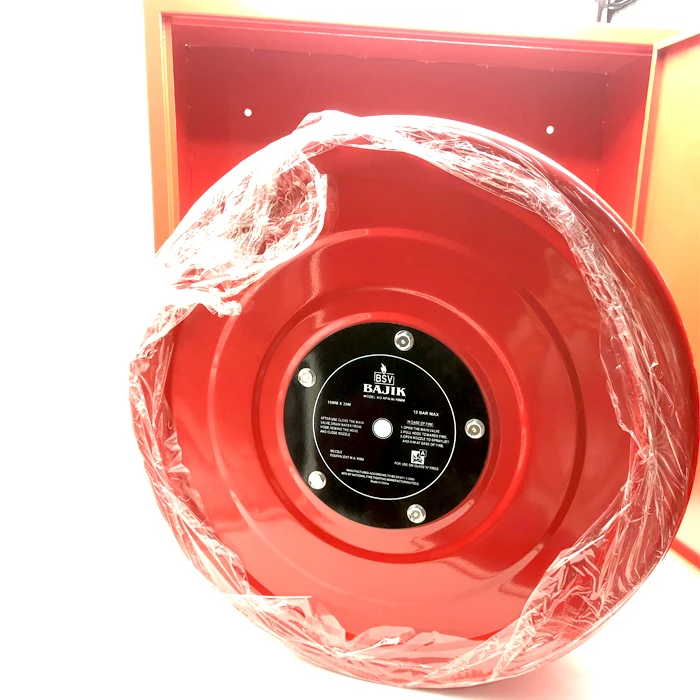 Top sale guaranteed quality types of using a fire hose reel cabinet