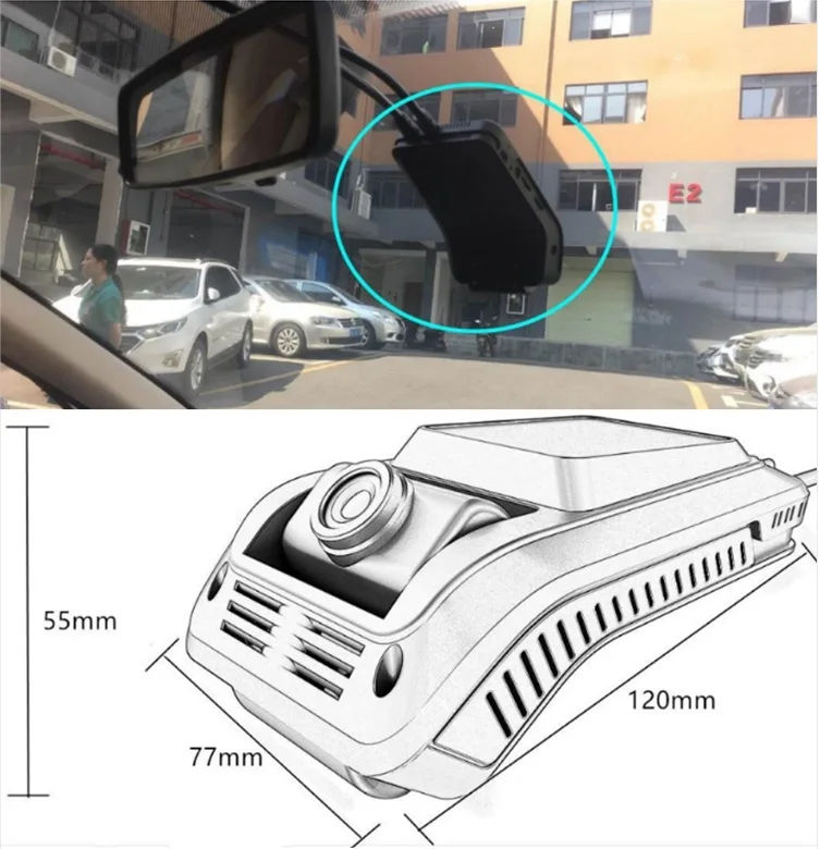 4G  ADAS DMS camera dashcam with gps track WIFI Used for Car rental car operation fleet management