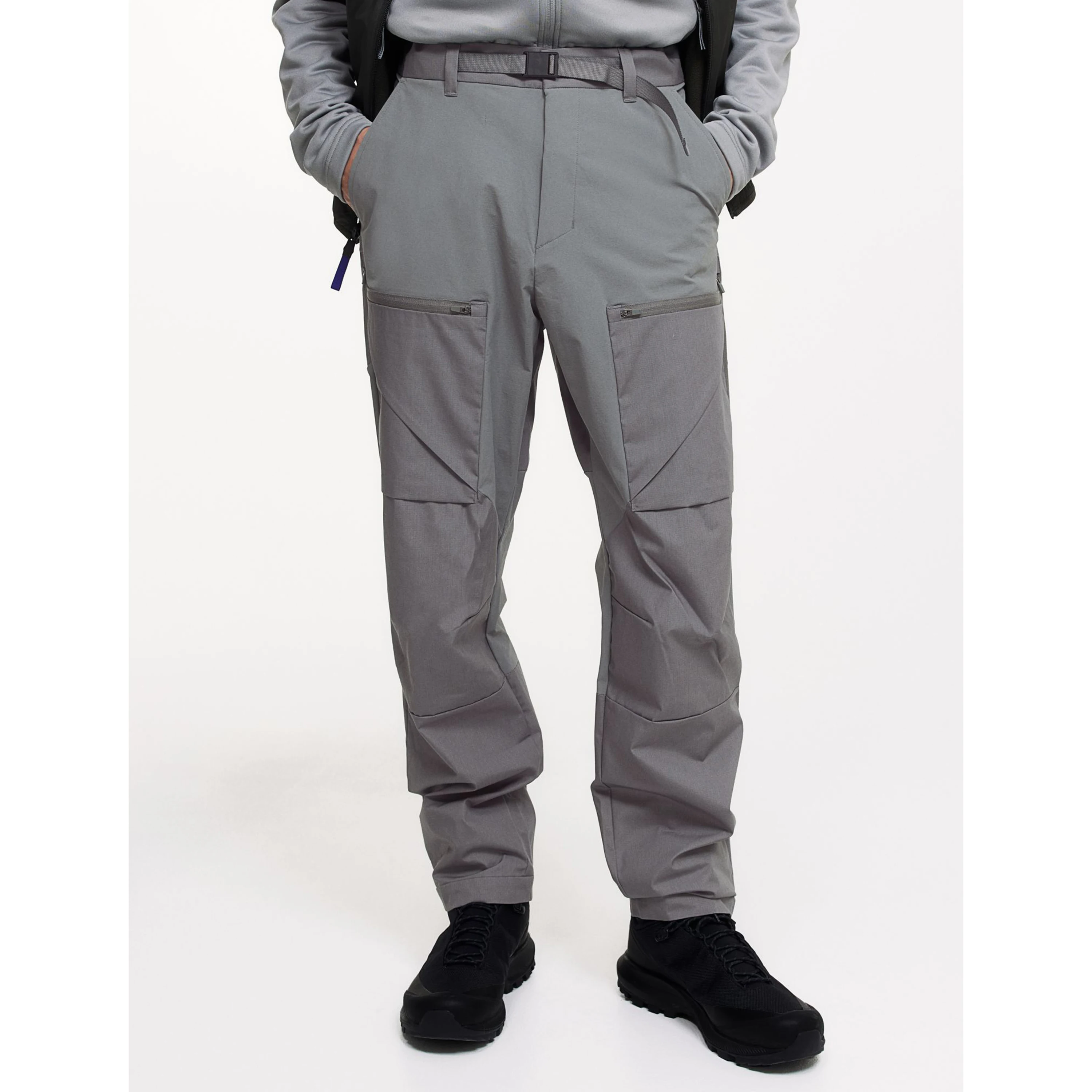 Custom Logo Denim Heavy Workwear Pants Men Lightweight Pocket Slim Cargo Pants Skinny Breathable Cotton Cargo Pants For Men