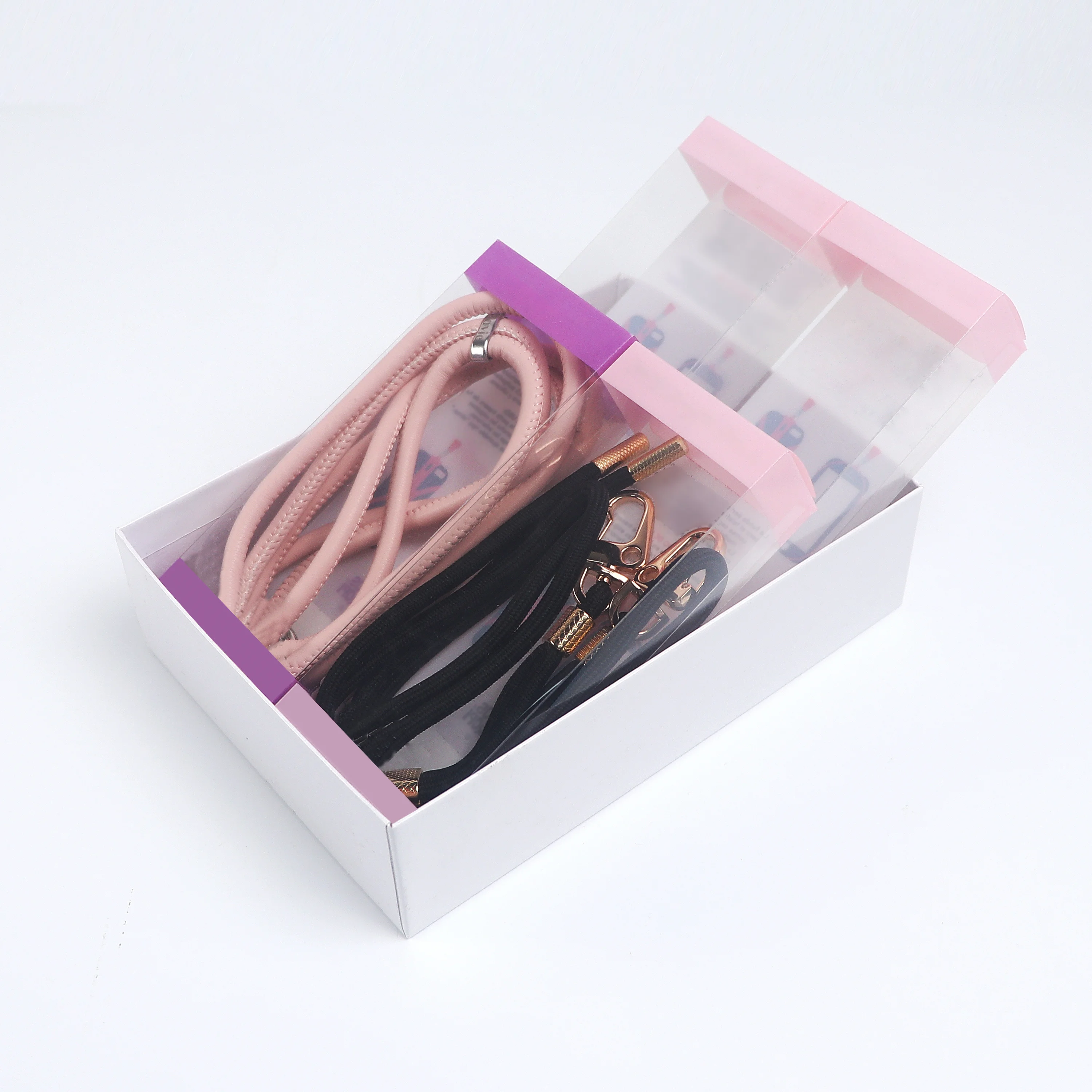 Custom Carton Blister Box Packaging Phone Shell For Mobile Covers For IPhone Case Lanyard Packaging Box Customized Logo