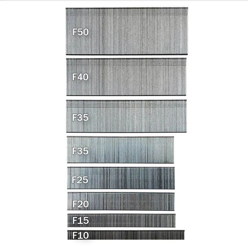 Manufacturer Sale F15 Nails 13.00mm Stapler Pin for Wood Furniture Air Gun Nailer for F15 Furniture Brad Nails